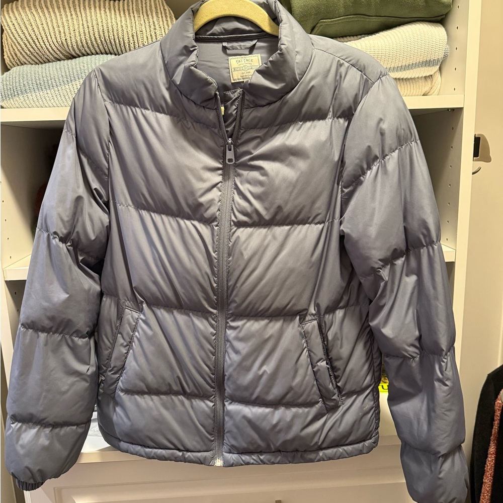 Women's Blue / Gray Puffer Jacket
